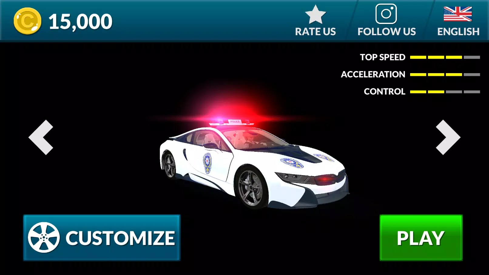 American Fast Police Driving 1.8 Free Download