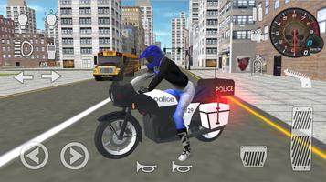 Police Motorbike Simulator 海報