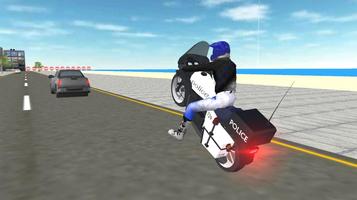 Police Motorbike Simulator captura de pantalla 1