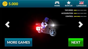 Police Motorbike Simulator スクリーンショット 3