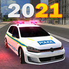 Police Car Game Simulation আইকন