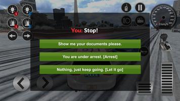 Police Car Game Simulation captura de pantalla 2