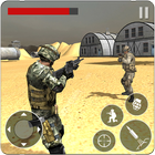 Combat militaire réel: jeux de tir gratuits hors icône