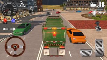 American Trash Truck Simulator постер