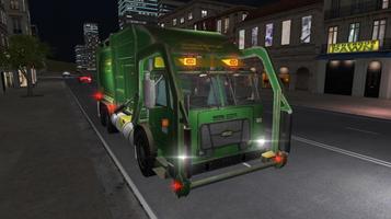 American Trash Truck Simulator imagem de tela 2