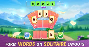 Word Solitaire Affiche