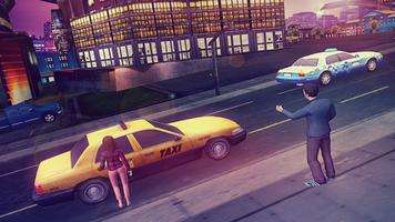 Amazing Taxi Sims Driver Affiche
