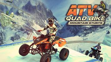 ATV Quad Bike Mountain Stunts poster