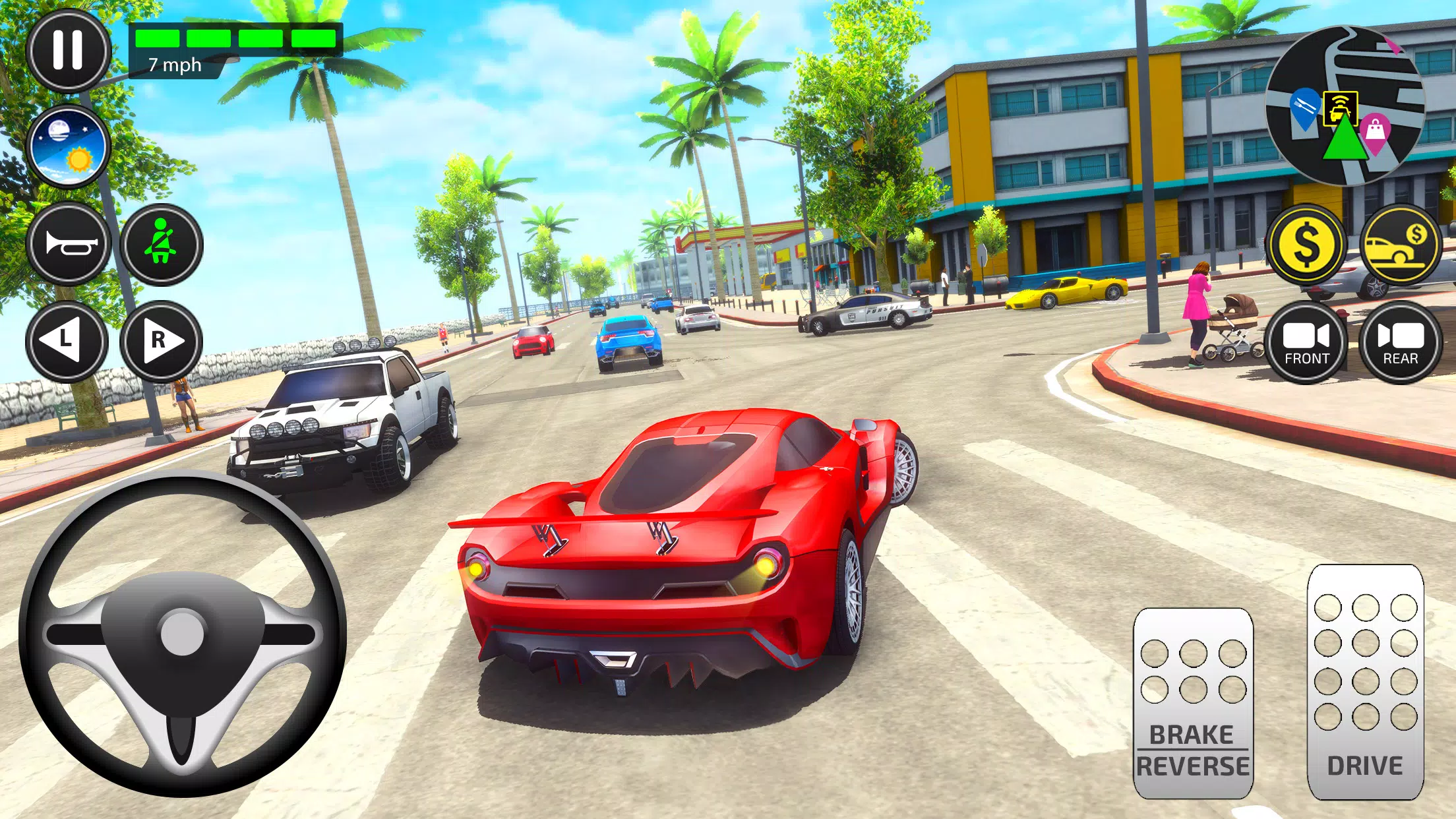 Download Car Driving School Simulator APK v3.24.0 For Android