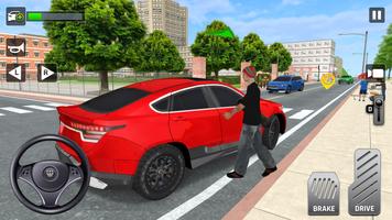 Simulator Mengemudi Taksi Kota screenshot 2