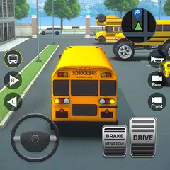 Скачать School Bus Simulator Driving XAPK
