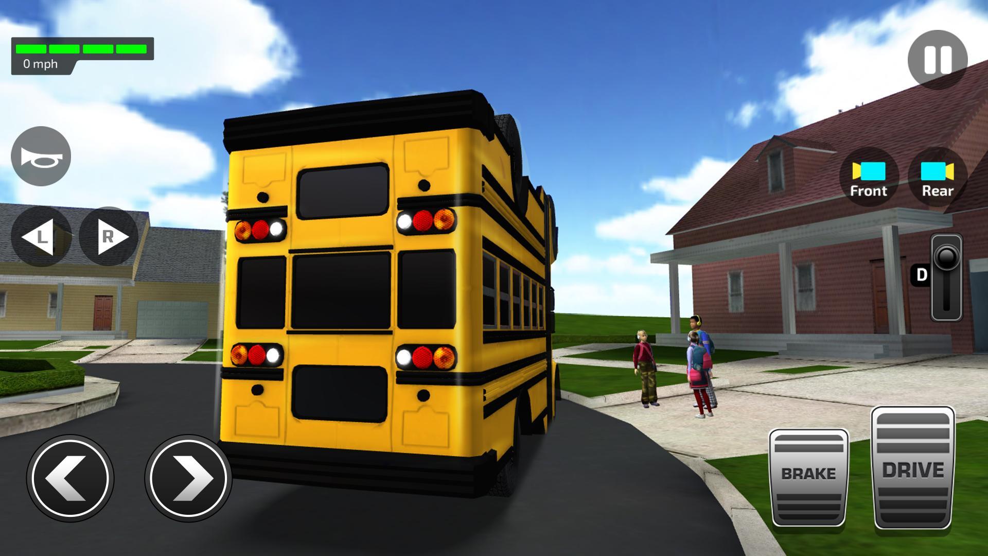 Super High School Bus Driving Simulator 3d 2020 For Android