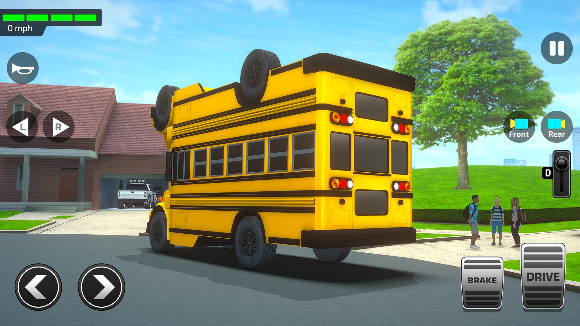 Super High School Bus Driving Simulator 3d 2020 For Android Apk Download - international school bus roblox