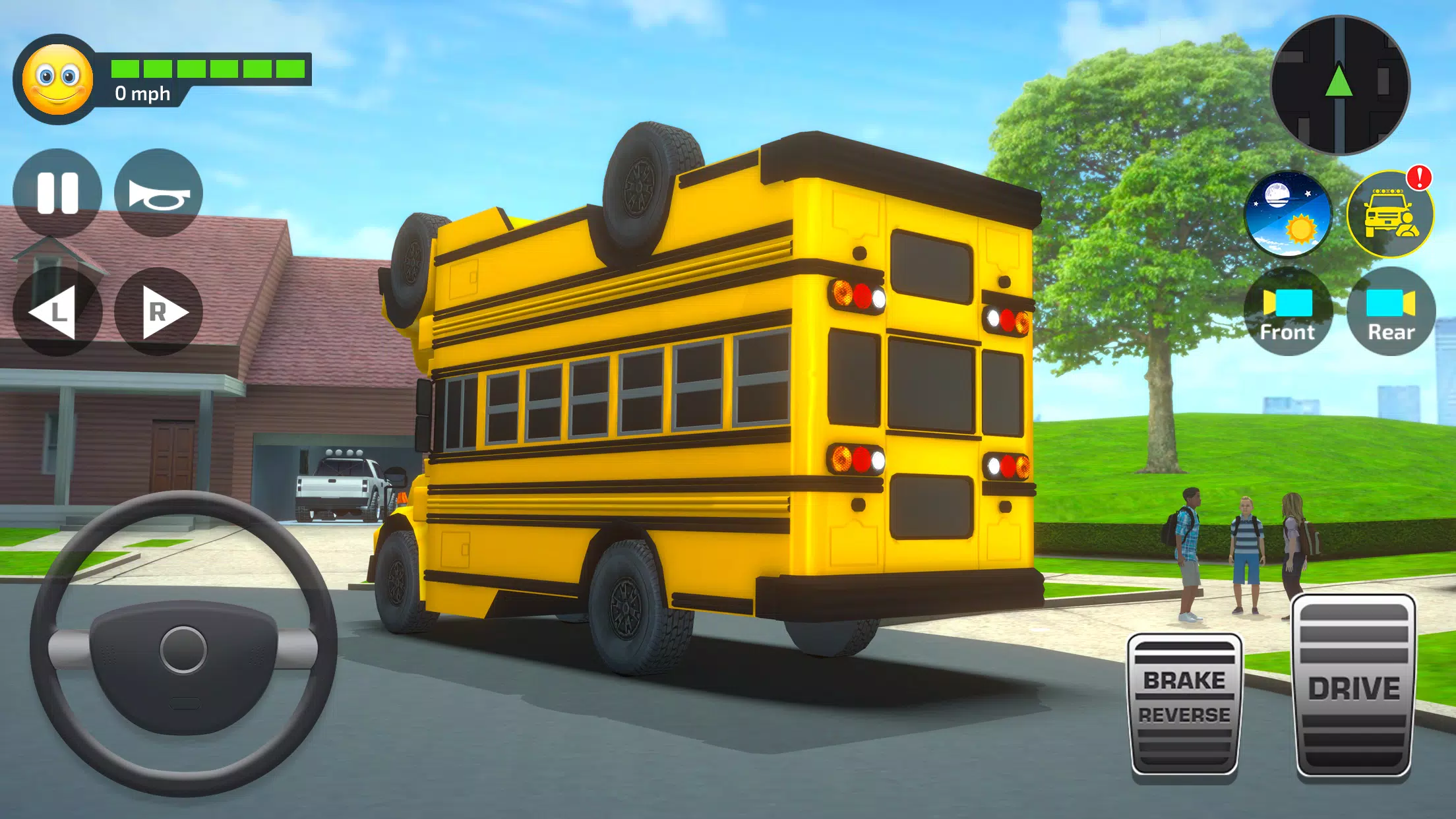 Car Driving School Simulator #19 - Drive School Bus ! Ios Android