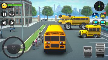 School Bus Simulator Driving スクリーンショット 1