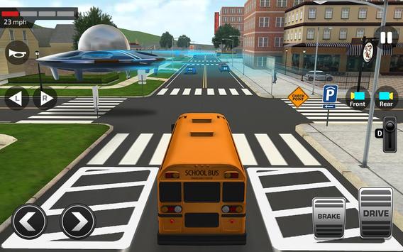 Super High School Bus Driving Simulator 3D - 2020 screenshot 8