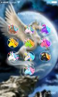 Magical Unicorn Lock Screen Ekran Görüntüsü 3