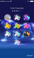 Magical Unicorn Lock Screen Ekran Görüntüsü 1
