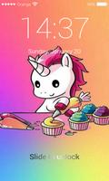 Magical Unicorn Lock Screen Ekran Görüntüsü 2