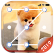 Puppy Dog Pattern Lock Screen Cute Puppy Passcode