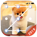 Puppy Dog Pattern Lock Screen Cute Puppy Passcode