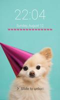 Puppy Dog Pattern Lock Screen  Ekran Görüntüsü 2