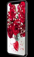 Red Rose Flower Lock Screen Ekran Görüntüsü 3