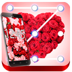 Red Rose Diamond Lock Screen