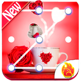 Romantic Red Rose Lock Screen, Red Rose wallpapers simgesi