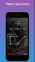 Skull Lock screen keypad Skull Ekran Görüntüsü 3
