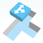 Block Routes 3D - Block Puzzle icône