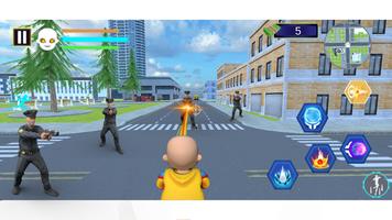 Yellow Rope: Super Hero Game الملصق