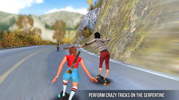 Longboard Simulator 3D اسکرین شاٹ 1