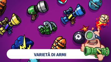 2 Schermata Worm Battle - Vermi In Guerra