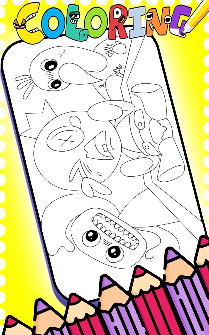 Garten of Banban Coloring Pages - Free Printable Coloring Pages for Kids