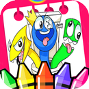 Rainbow Friends Coloring Book APK