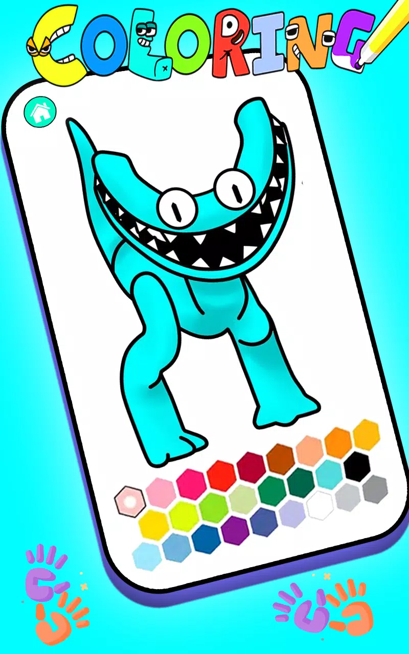 Rainbow Friends 2 Coloring Pages - Coloring Pages For Kids And