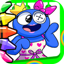 Rainbow Friends Girl Coloring APK