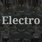 Electronic drum kit ícone