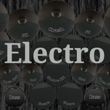Electronic drum kit icône