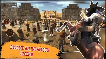 Wild cowboy 3D: काउबॉय गेम्स स्क्रीनशॉट 4