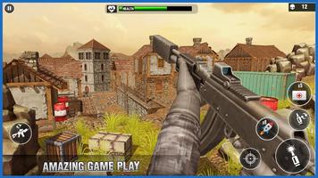 Commando strike: 銃撃 ゲーム アクション スクリーンショット 2