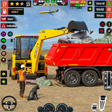 JCB Game Snow Excavator Games biểu tượng