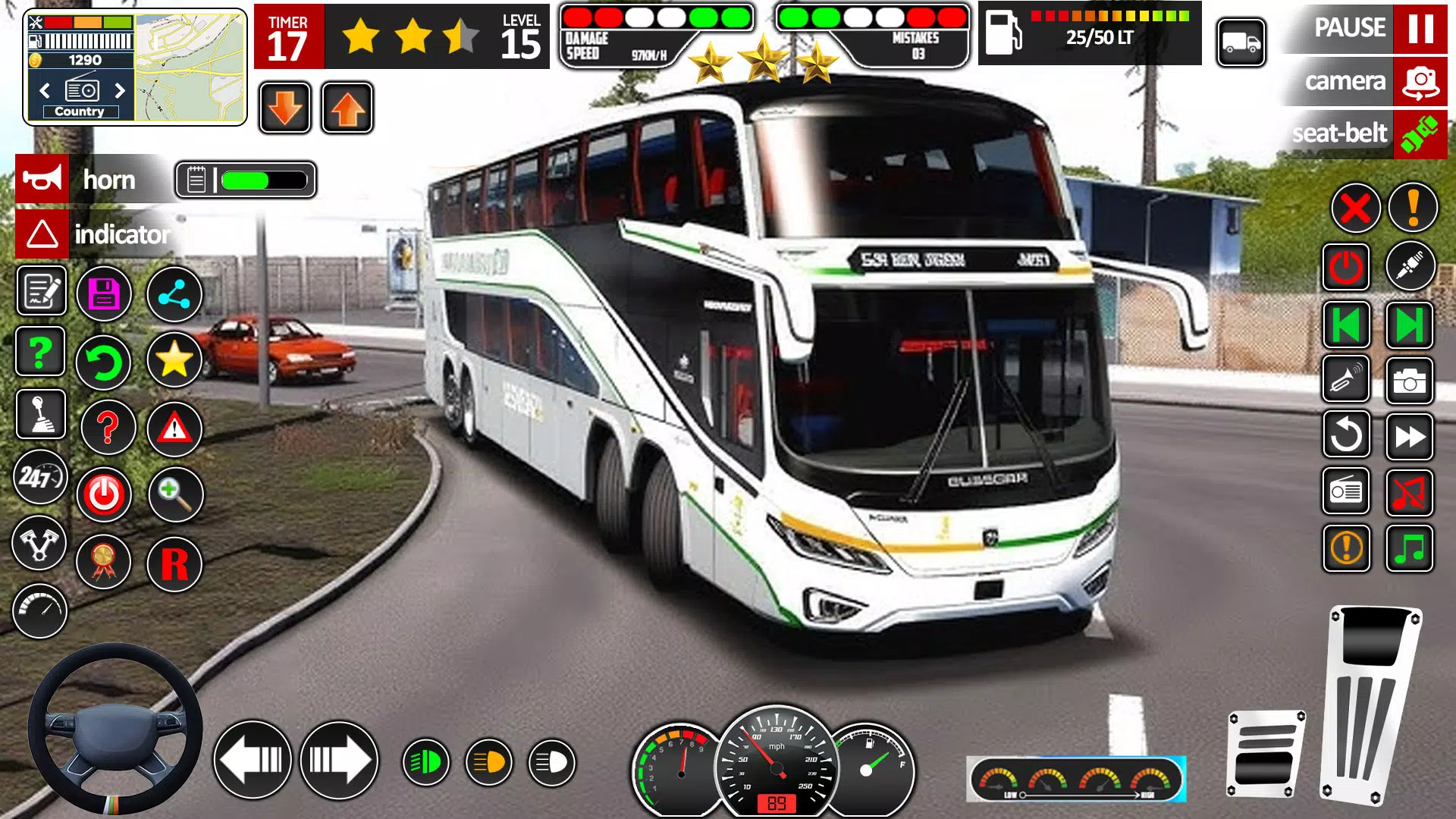 城市巴士游戏模拟器教练 教练巴士游戏模拟器 2025