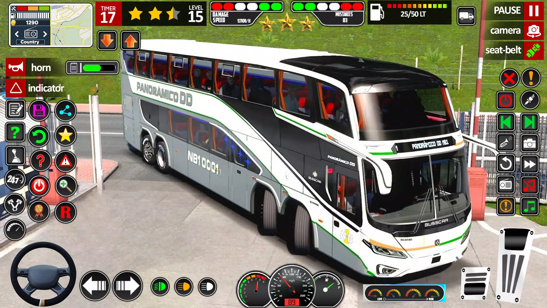 城市巴士游戏模拟器教练 教练巴士游戏模拟器 2025