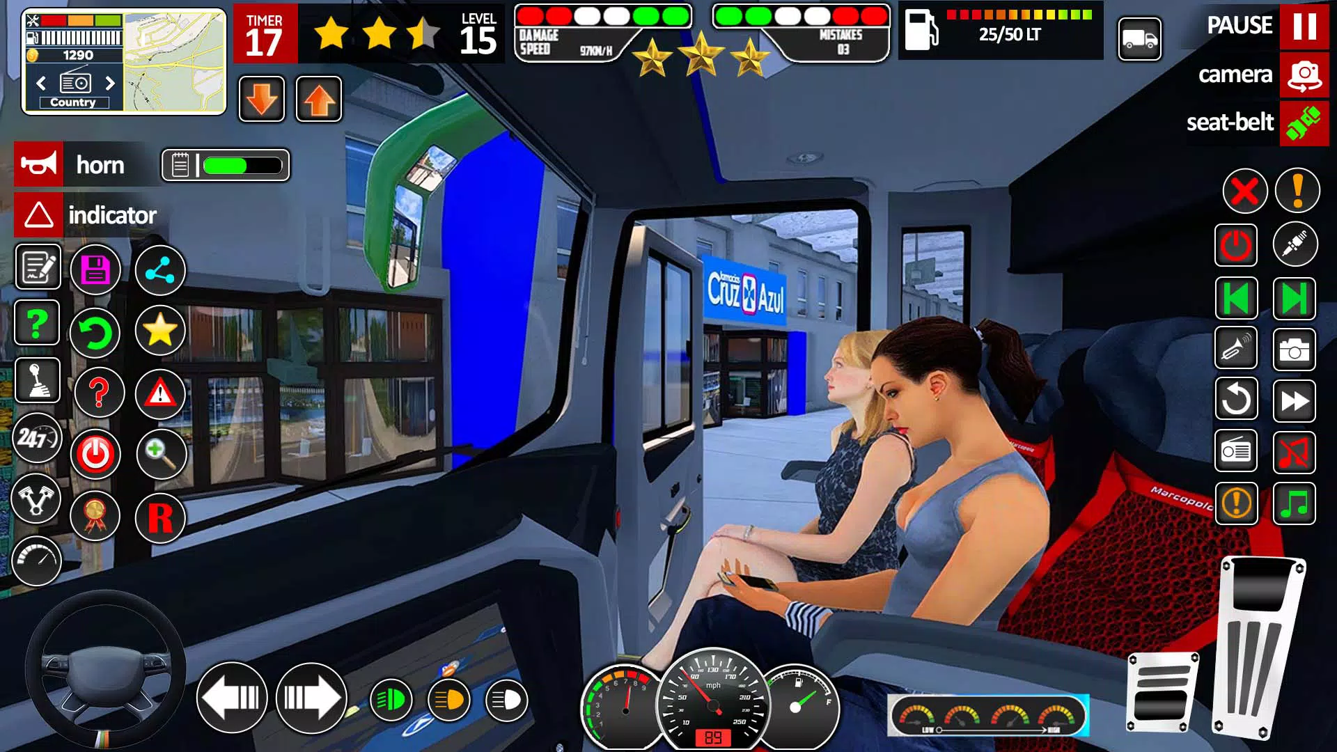 城市巴士游戏模拟器教练 教练巴士游戏模拟器 2025