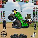 印度拖拉機 3d 拖拉機遊戲 真正的拖拉機耕作3D遊戲 APK