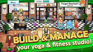 Sally's Studio: a fitness game Cartaz