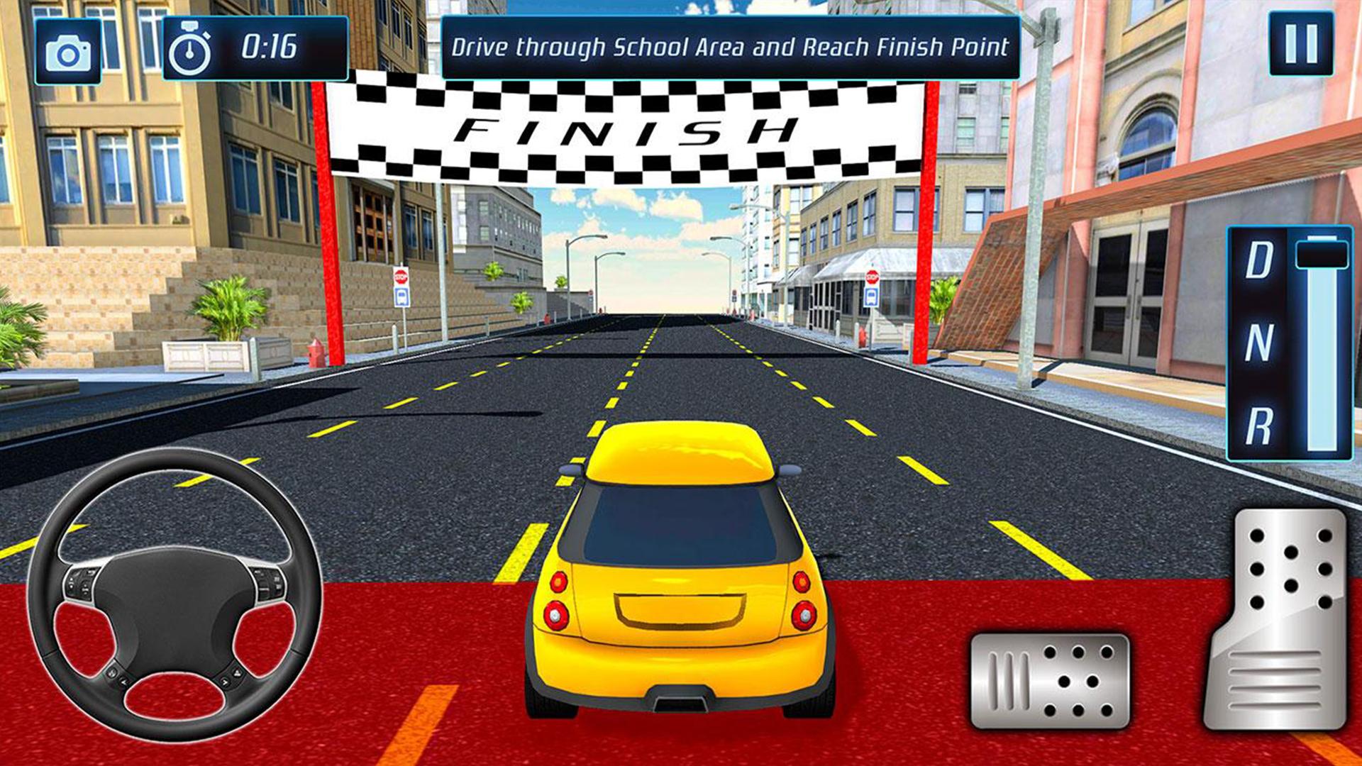 Игра car driving school