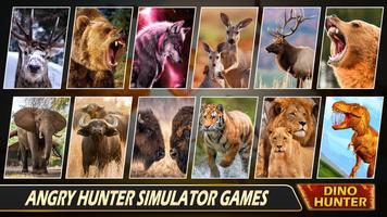 Dino Hunter: Dinosaur Game تصوير الشاشة 1